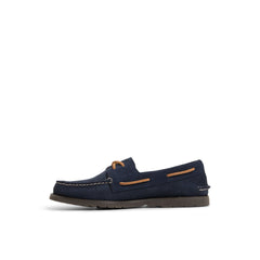 Authentic Original™ 2 Eye Ripple Boat Shoe Dark Blue | Sperry Boat Shoes