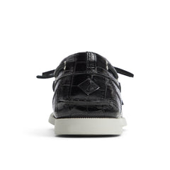 Authentic Original™ 1 Eye Boat Shoe Black Women's Leather | Sperry Boat Shoes