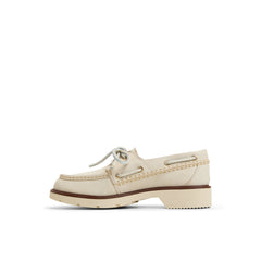 Wells boat Cream Women's Leather | Sperry Boat Shoes