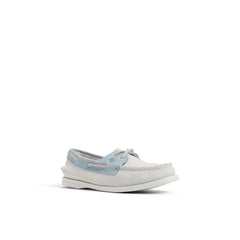 Authentic Original™ 2 Eye Boat Shoe White/Blue Women's Women | Sperry Boat Shoes