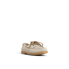 Authentic Original™ 2 Eye Woven Boat Shoe Ivory | Sperry Boat Shoes