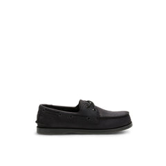 Aokleather Black Kids Boat Shoes | Sperry Boat Shoes