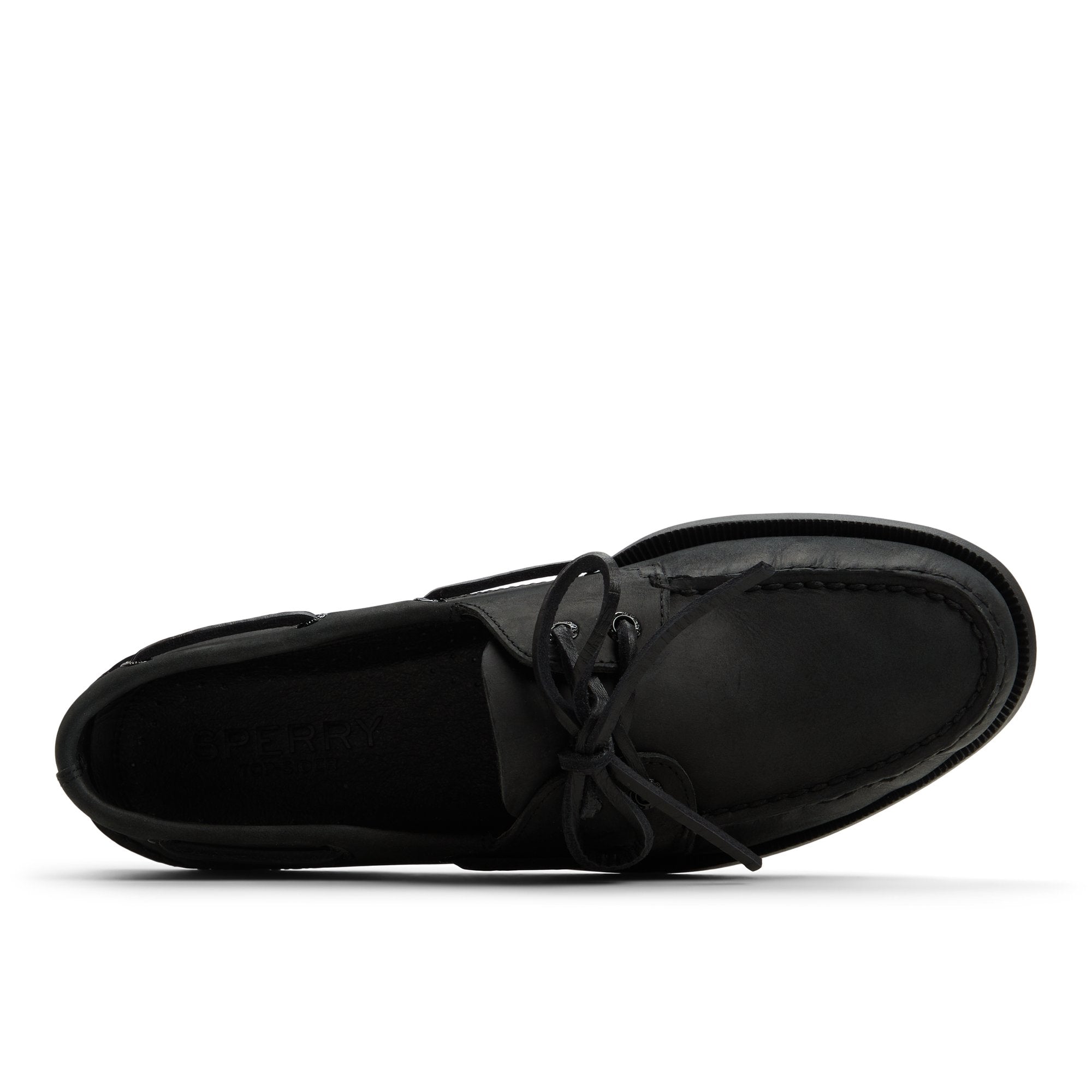 Authentic Original™ 2-Eye Boat Shoe Black | Sperry Boat Shoes