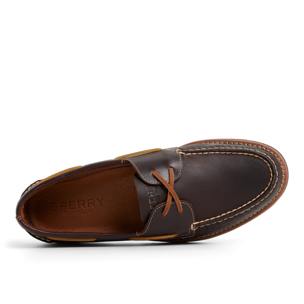 Authentic Original™ 2 Eye Ripple Boat Shoe Amaretto | Sperry Boat Shoes