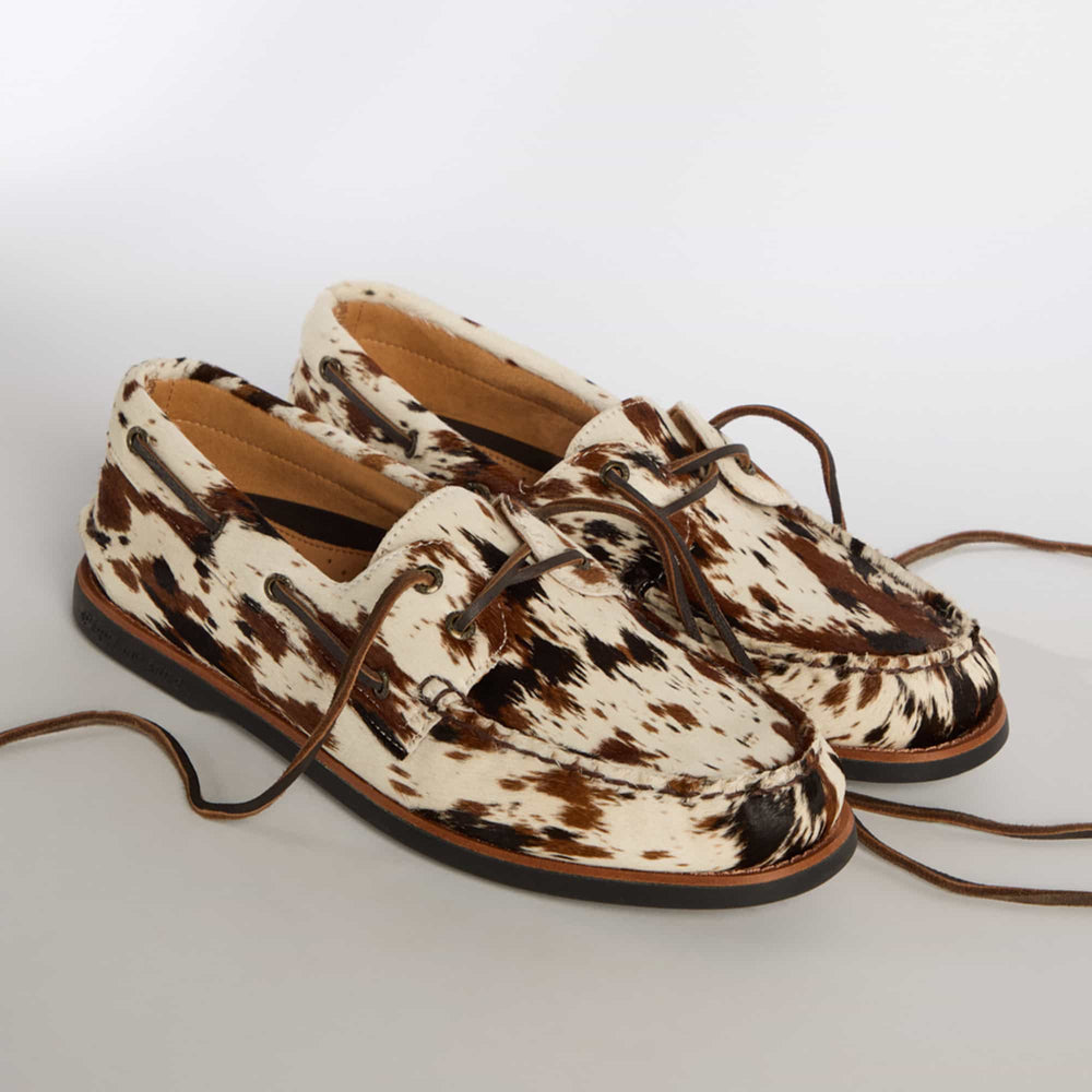 Authentic Original™ Cloud Boat Shoe White Print | Sperry Boat Shoes