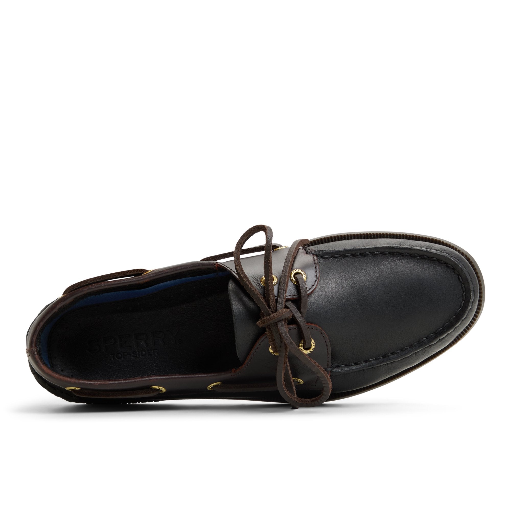 Authentic Original™ 2 Eye Boat Shoe Black - 3 | Sperry Boat Shoes