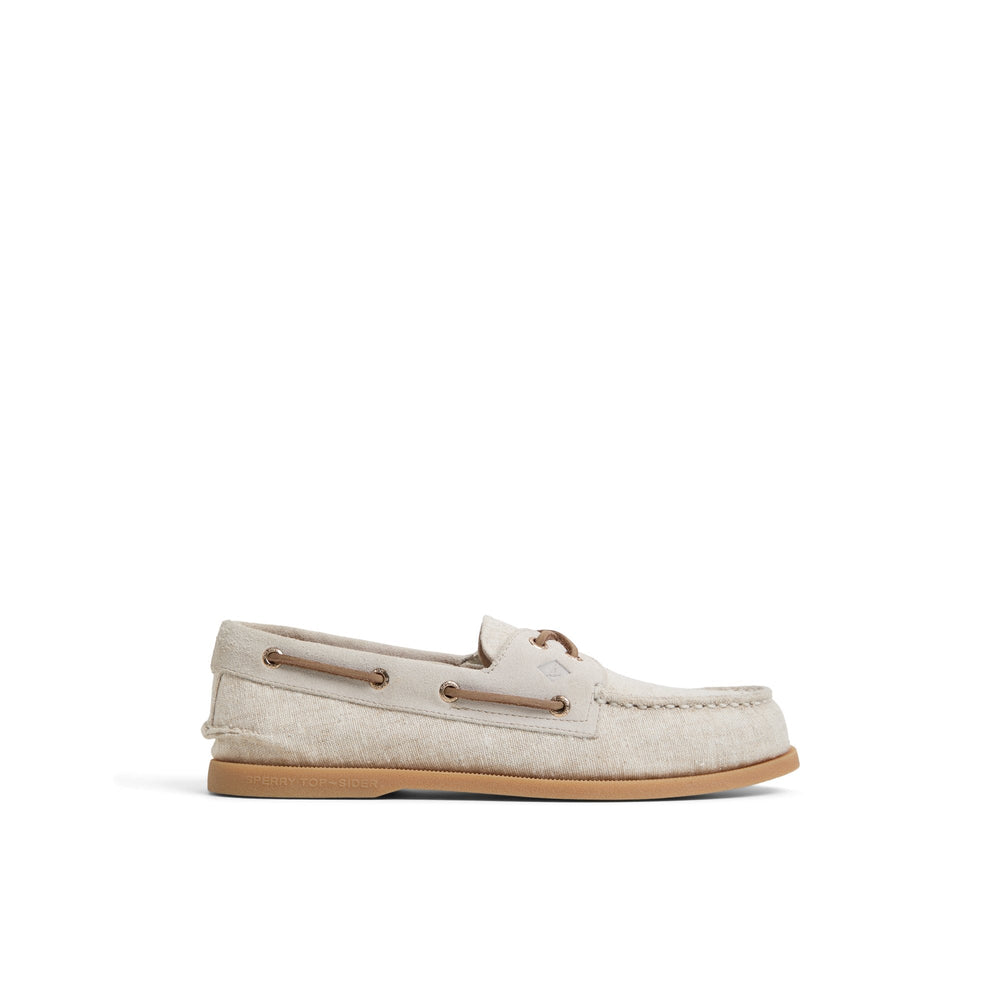 Authentic Original™ 2-Eye Boat Shoe Light Beige | Sperry Boat Shoes