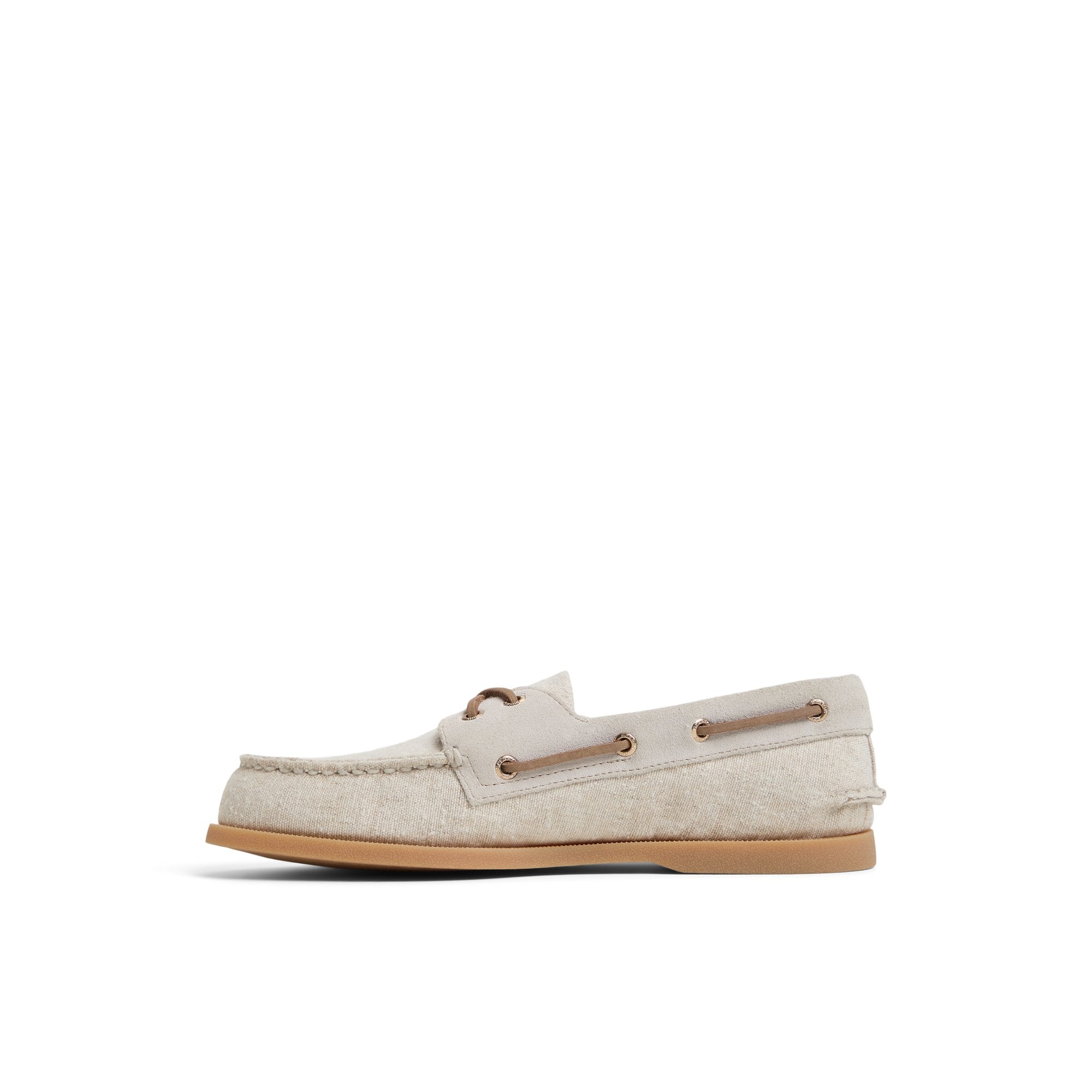 Authentic Original™ 2-Eye Boat Shoe Light Beige | Sperry Boat Shoes