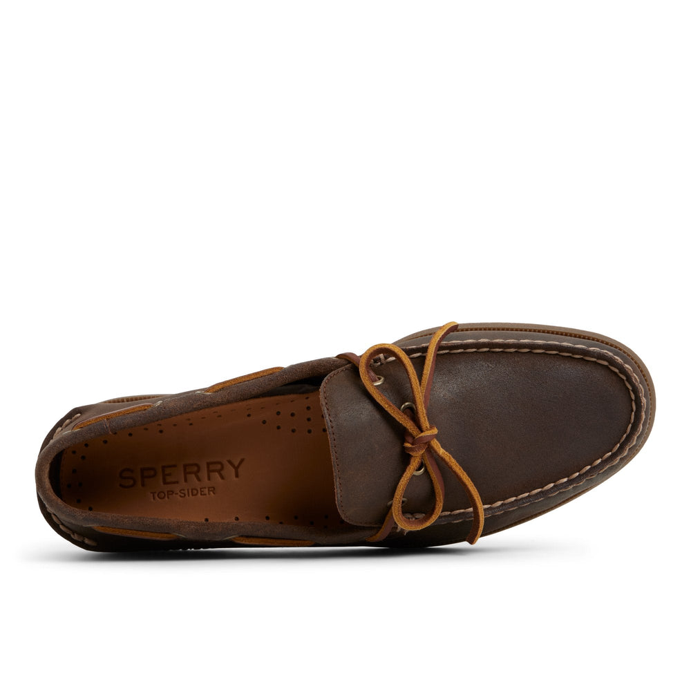 Authentic Original™ 1-Eye Boat Shoe Dark Brown | Sperry Boat Shoes