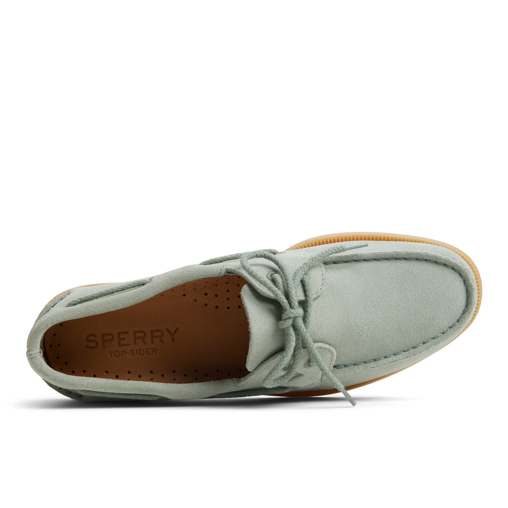 Authentic Original™ 2-Eye Boat Shoe Light Green | Sperry Boat Shoes