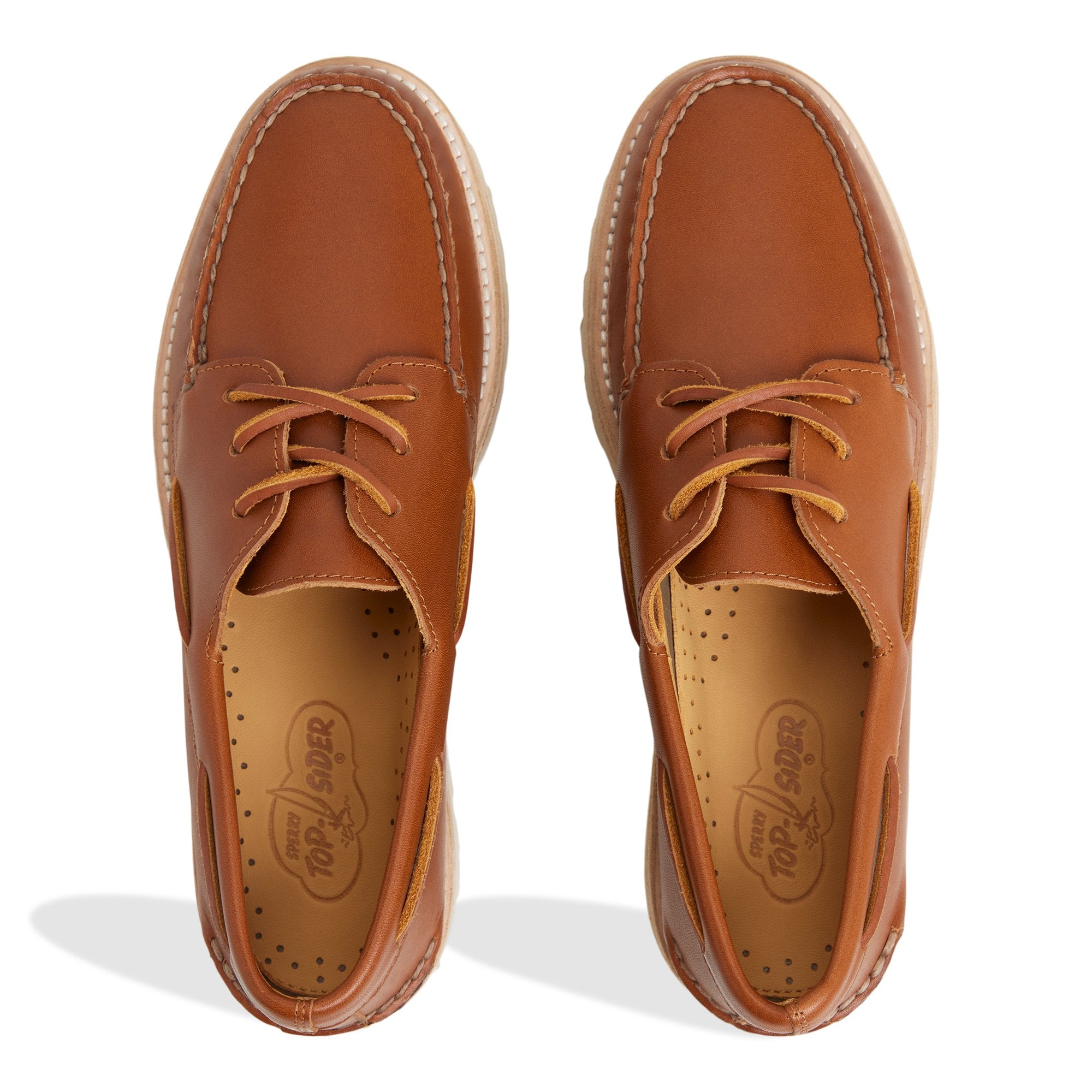 Authentic Original™ 2-Eye Lug Boat Shoe Tan | Sperry Boat Shoes