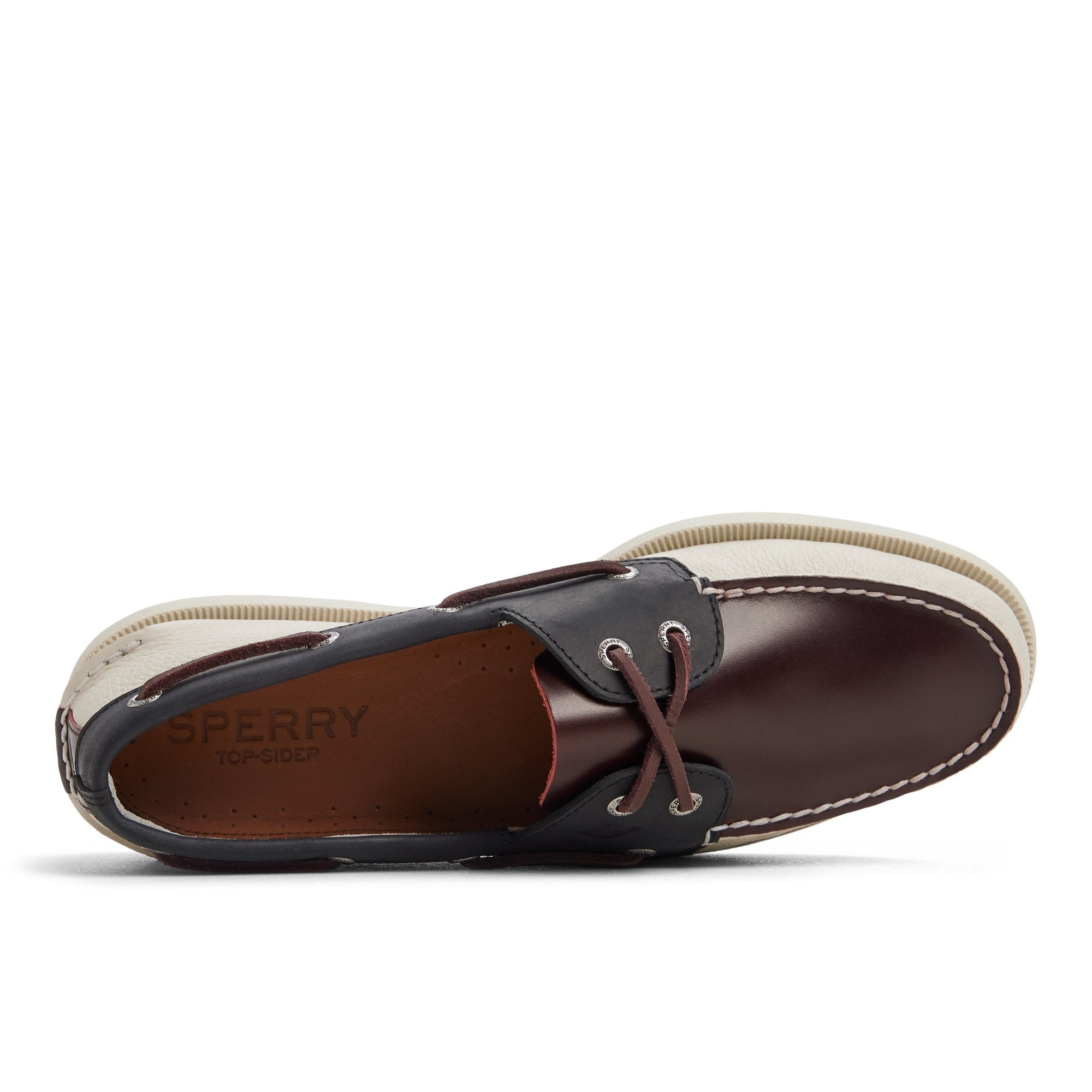 Authentic Original™ 2-Eye Boat Shoe White Combo | Sperry Boat Shoes