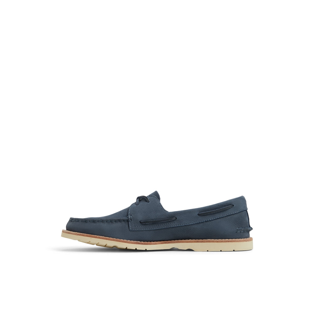Authentic Original™ 2-Eye Lite Boat Shoeripple Dust Blue Men's Leather | Sperry Boat Shoes