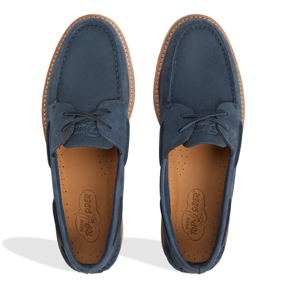 Authentic Original™ 2-Eye Lite Boat Shoeripple Dust Blue Men's Leather | Sperry Boat Shoes