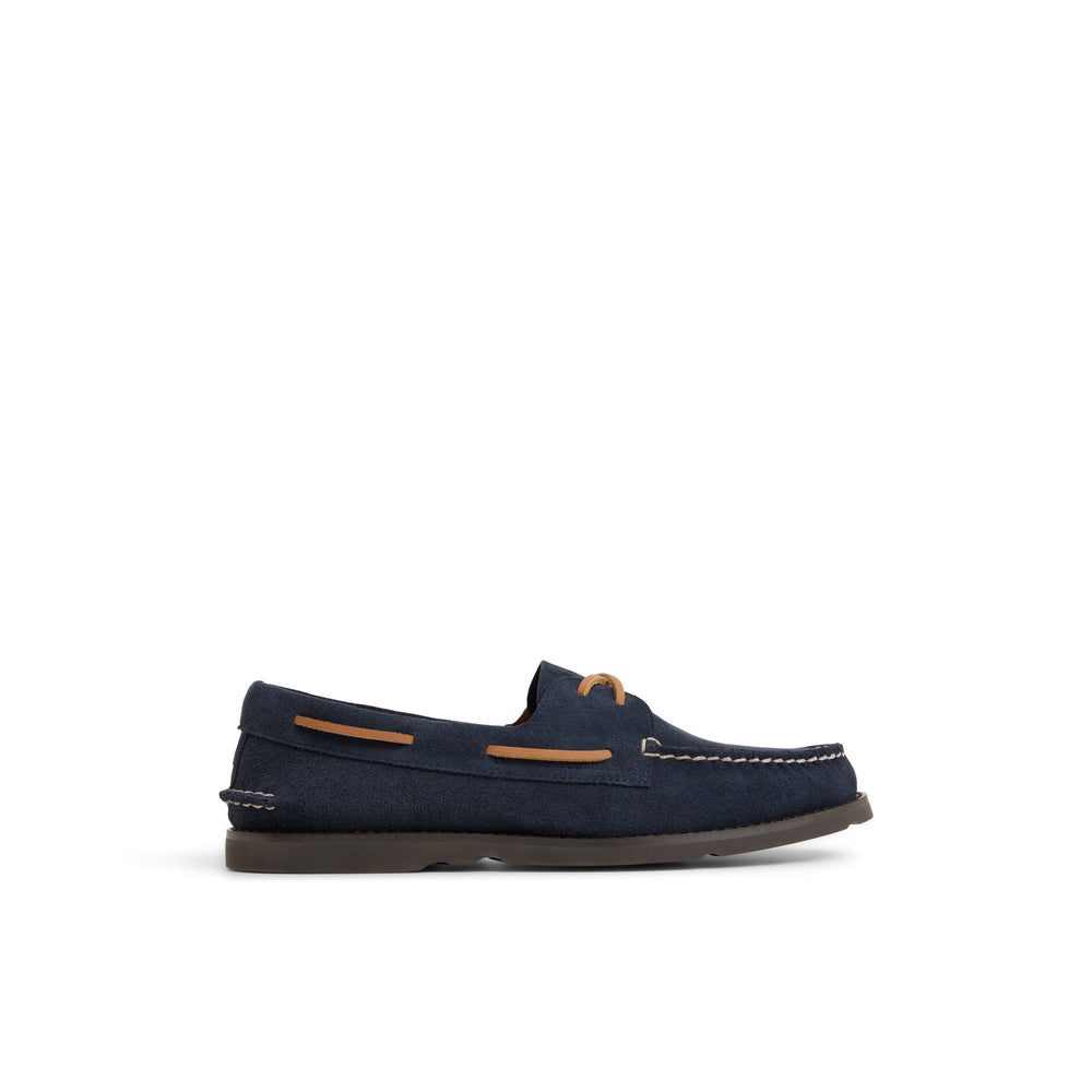 Authentic Original™ 2 Eye Ripple Boat Shoe Dark Blue | Sperry Boat Shoes