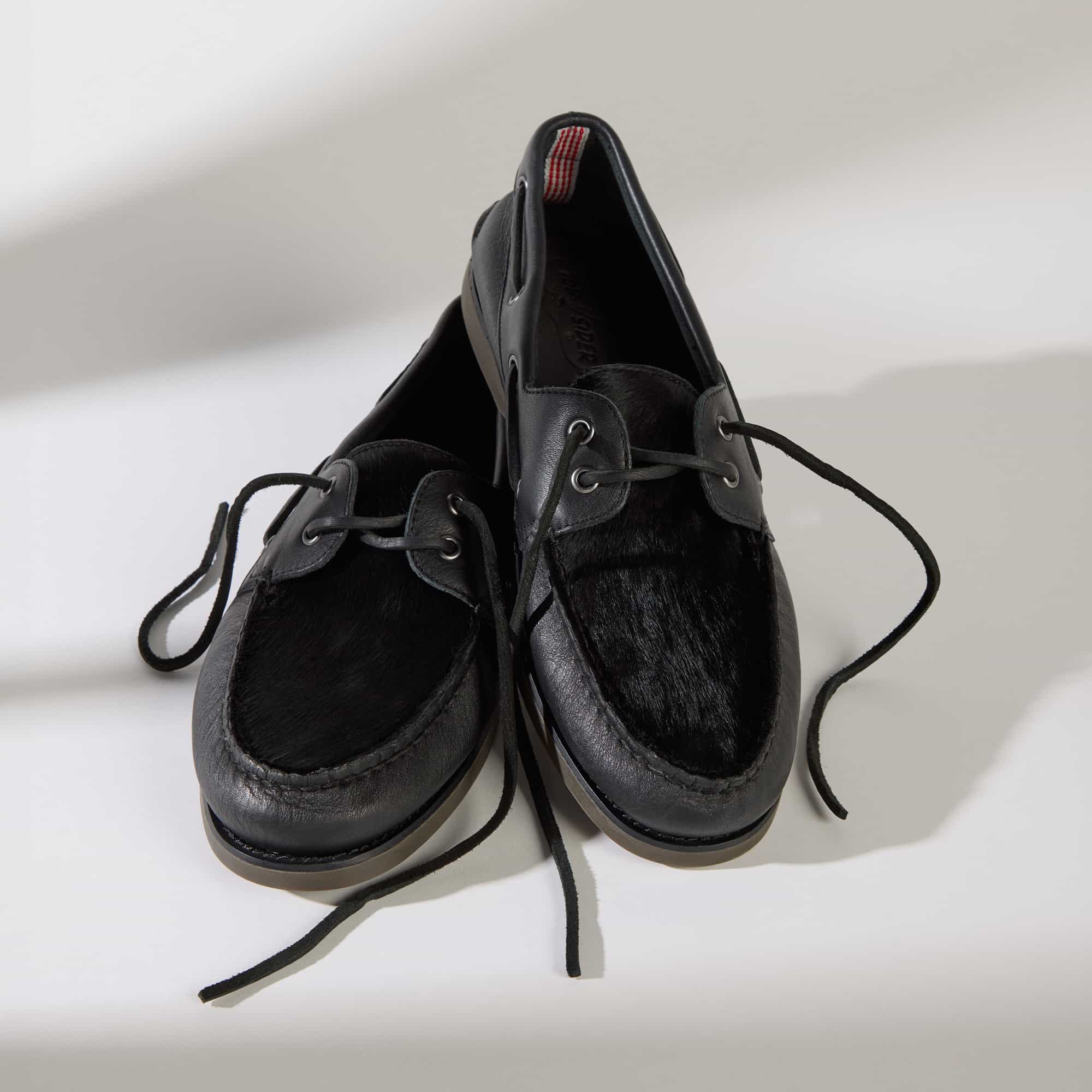 Authentic Original™ Cloud Boat Shoe Black | Sperry Boat Shoes