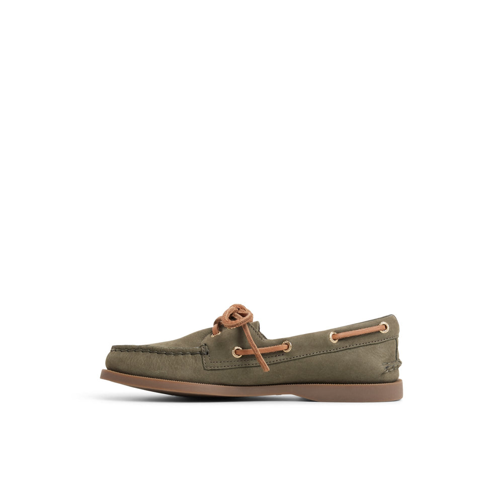 Sperry x Aritzia Authentic Original™ 2-Eye Boat Shoe Olive | Sperry Boat Shoes
