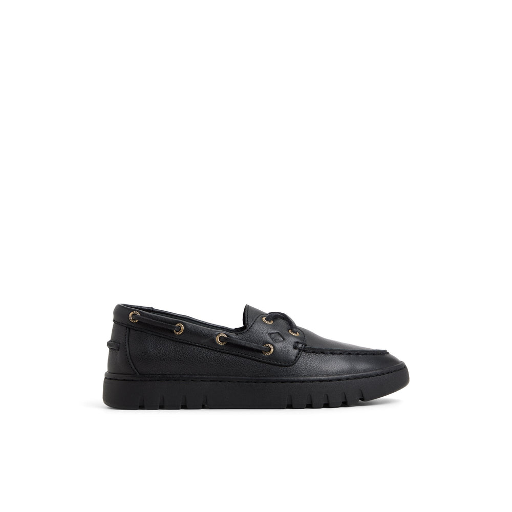 Keely Boat Shoe Black Black | Sperry Boat Shoes