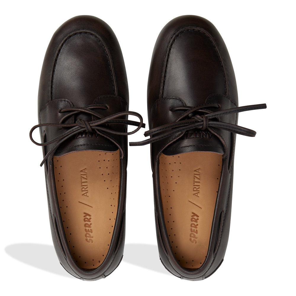 Sperry x Aritzia Slim Boat Shoe Black Combo | Sperry Boat Shoes