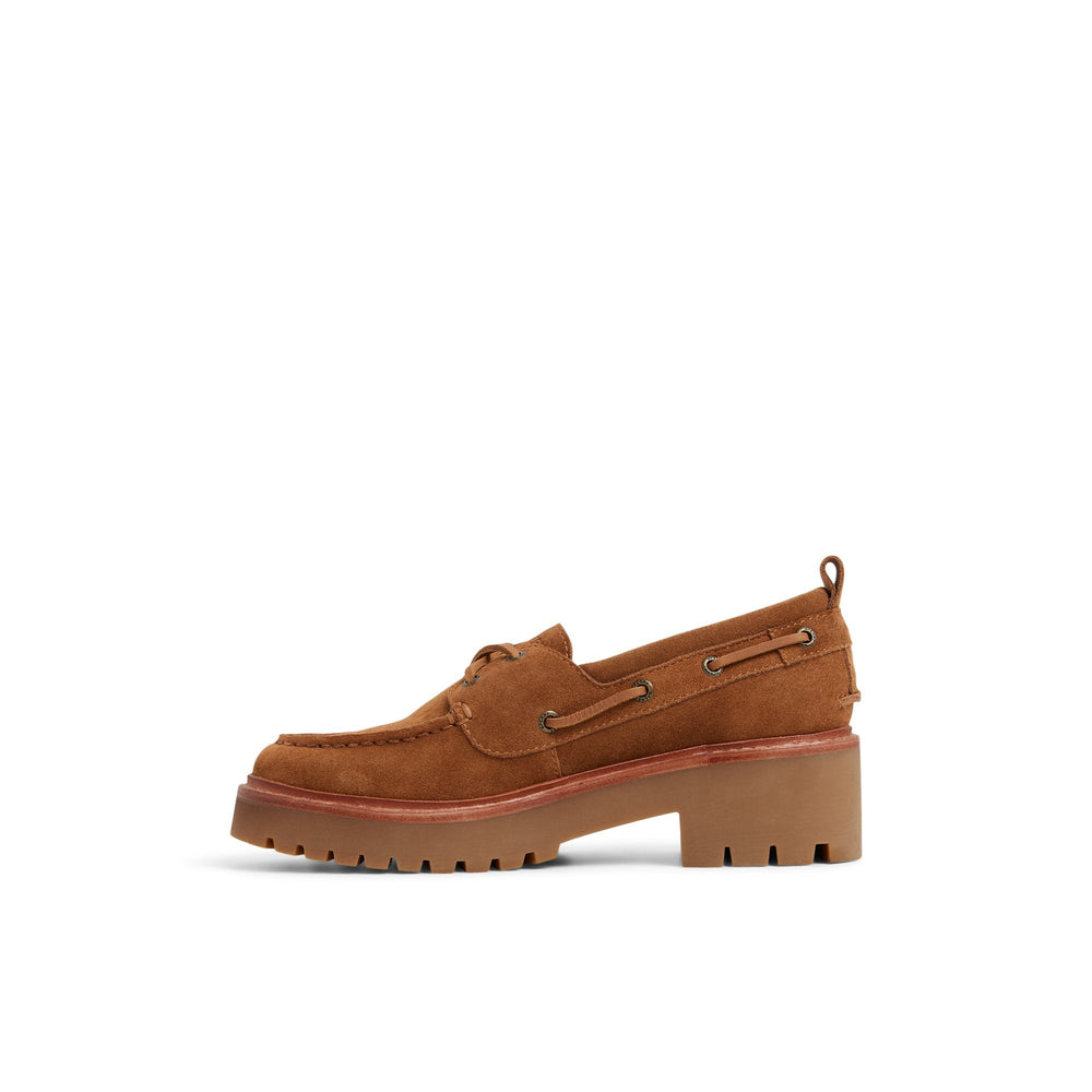 Authentic Original™ Lug 2-Eye Boat Shoe Tan | Sperry Boat Shoes