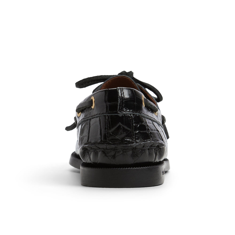 Authentic Original™ 2 Eye Boat Shoe Black | Sperry Boat Shoes