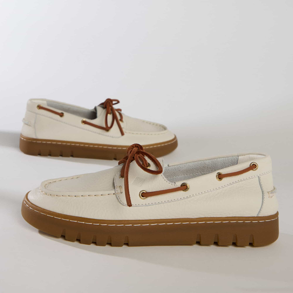 Keely Boat Shoe Cream Multi | Sperry Boat Shoes