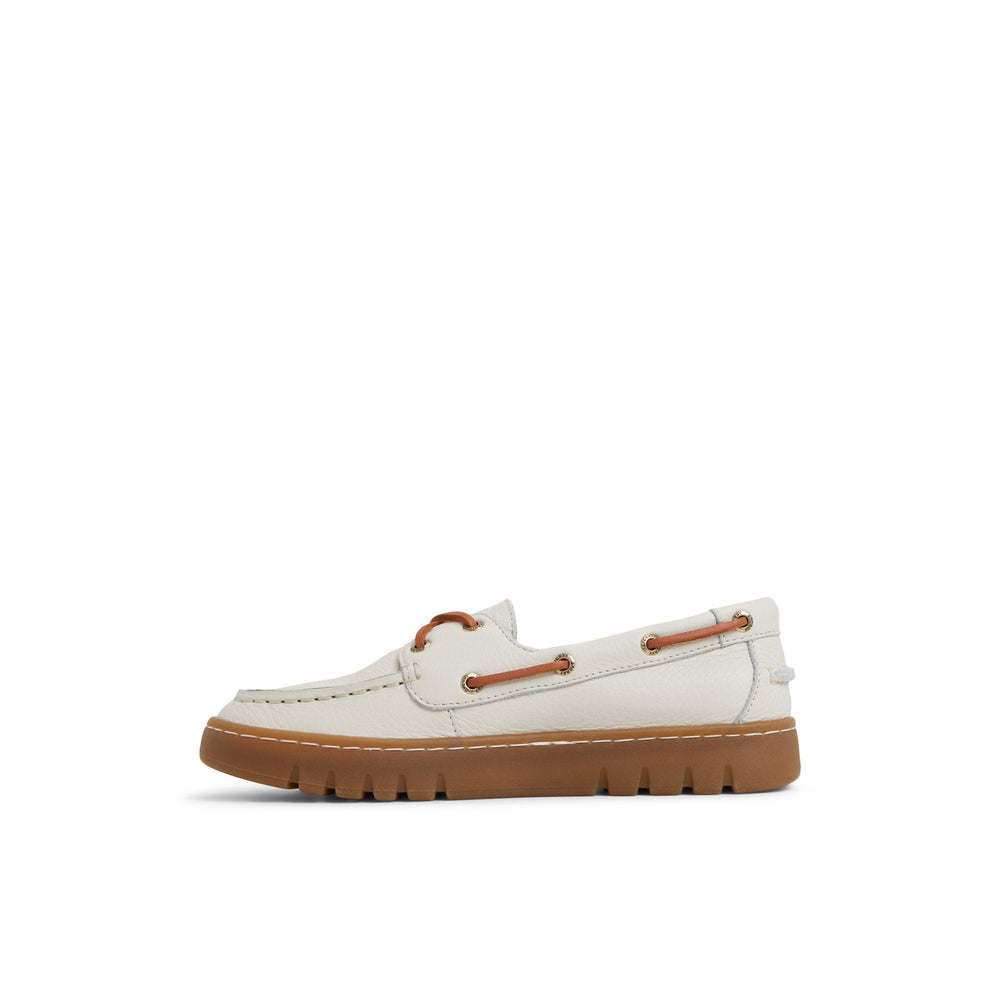 Keely Boat Shoe Cream Multi | Sperry Boat Shoes