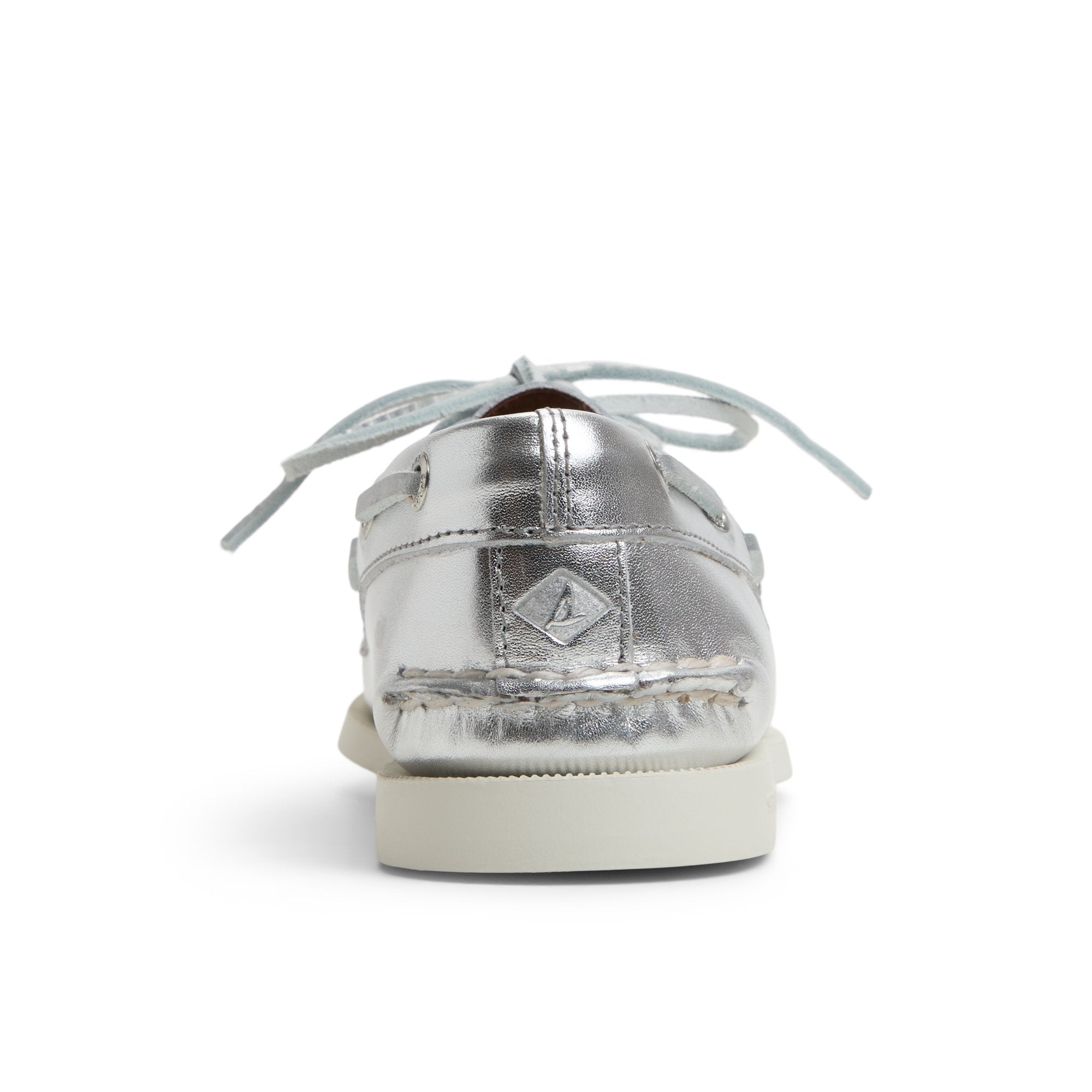 Authentic Original™ 2 Eye Boat Shoe Silver Women's Leather | Sperry Boat Shoes