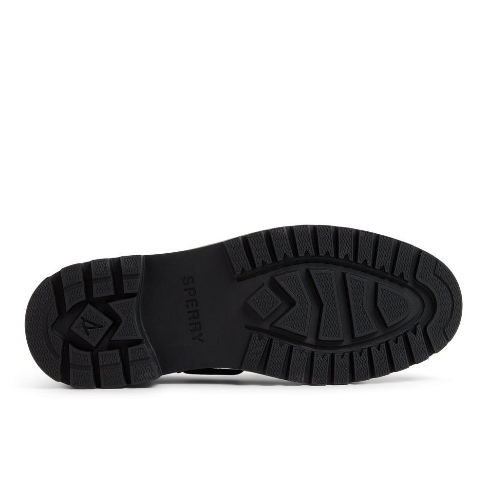 Authentic Original™ Lug 2-Eye Boat Shoe Black | Sperry Boat Shoes