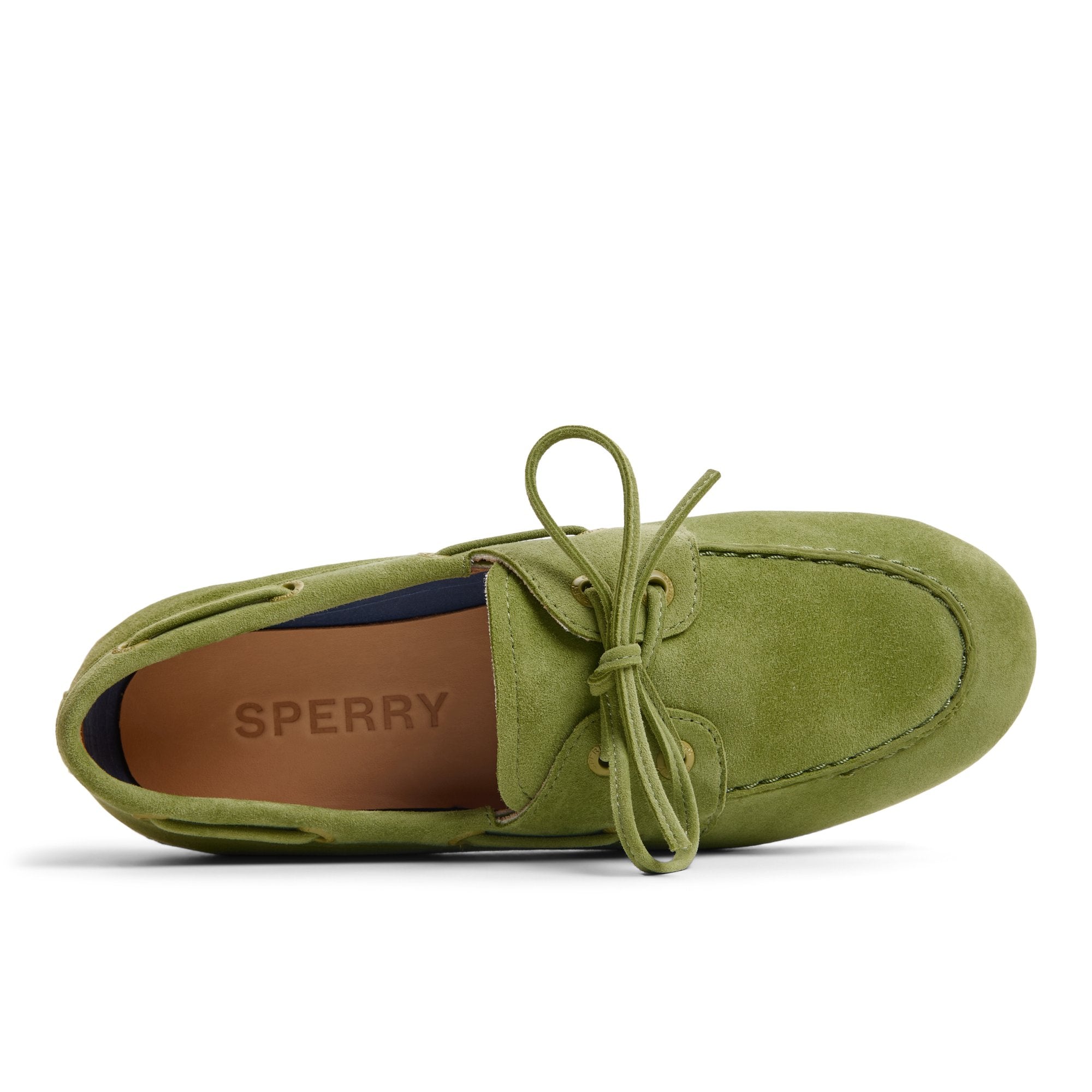 Slim Boat Shoe Olive | Sperry Boat Shoes