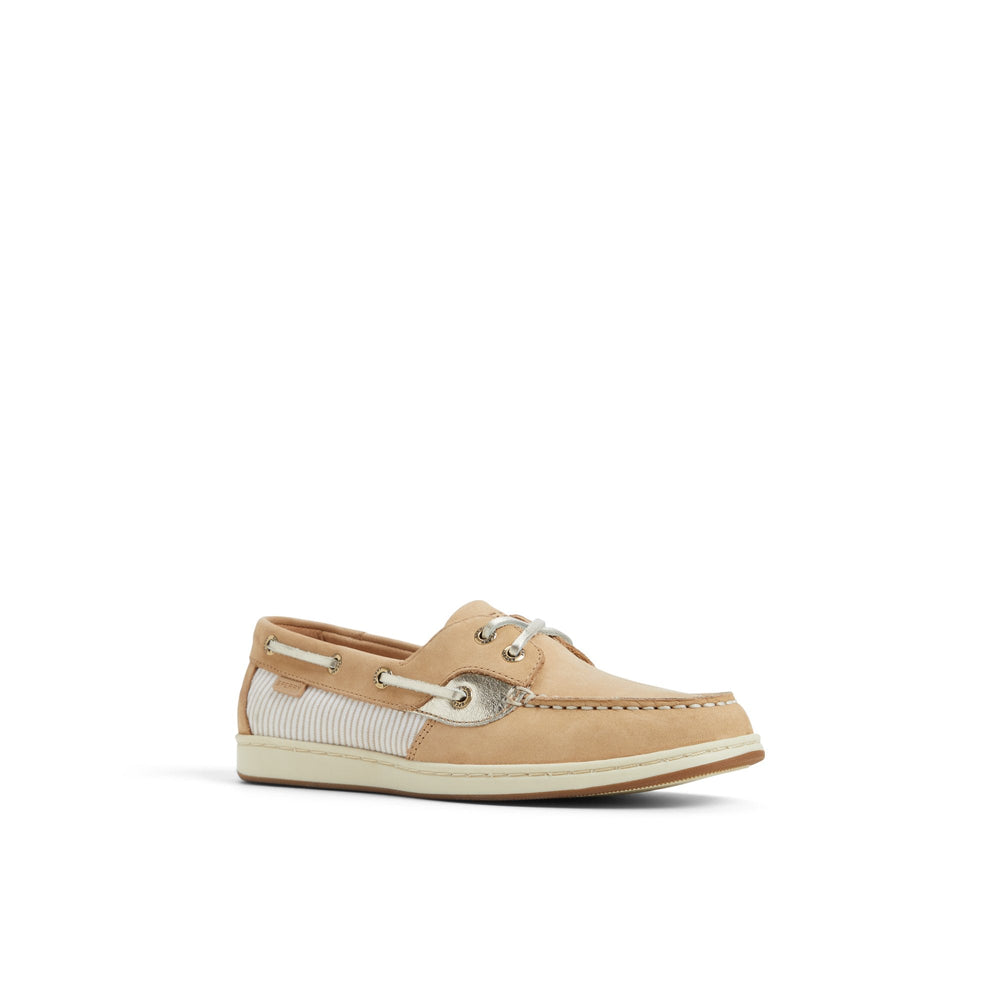 Coastfish 2 Eye Boat Shoe Linen Multi | Sperry Boat Shoes