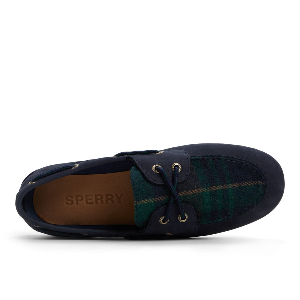 Slim Boat Shoe Navy Multi | Sperry Boat Shoes