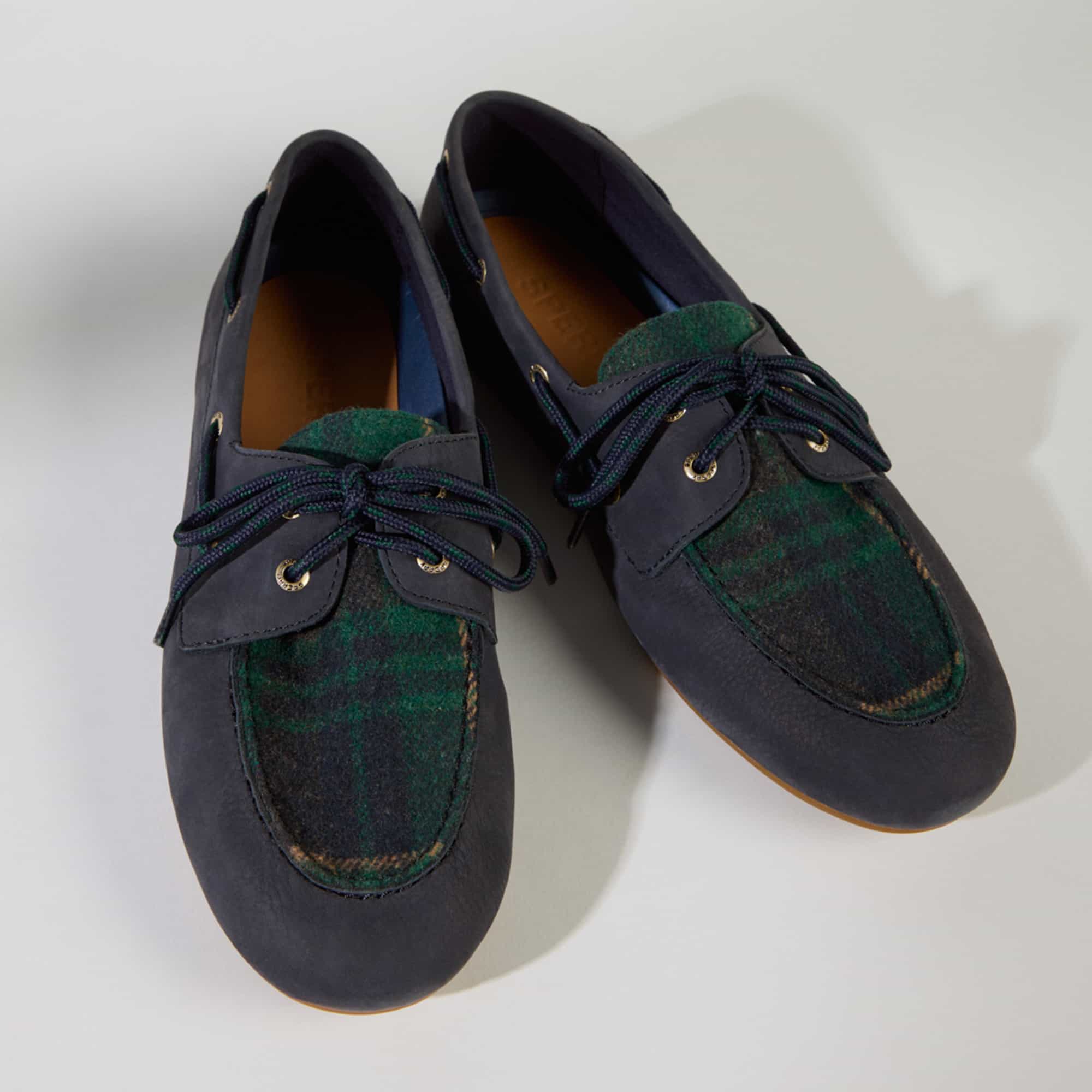 Slim Boat Shoe Navy Multi | Sperry Boat Shoes