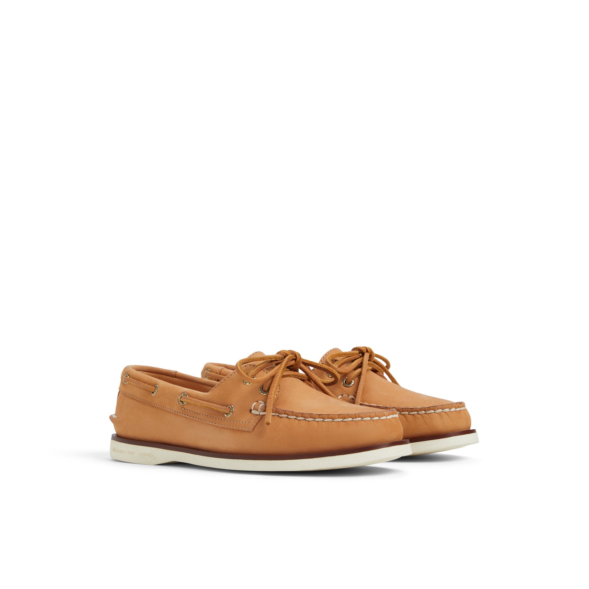 Gold Authentic Original™ 2-Eye Lite Boat Shoe Tan Women's Women | Sperry Boat Shoes