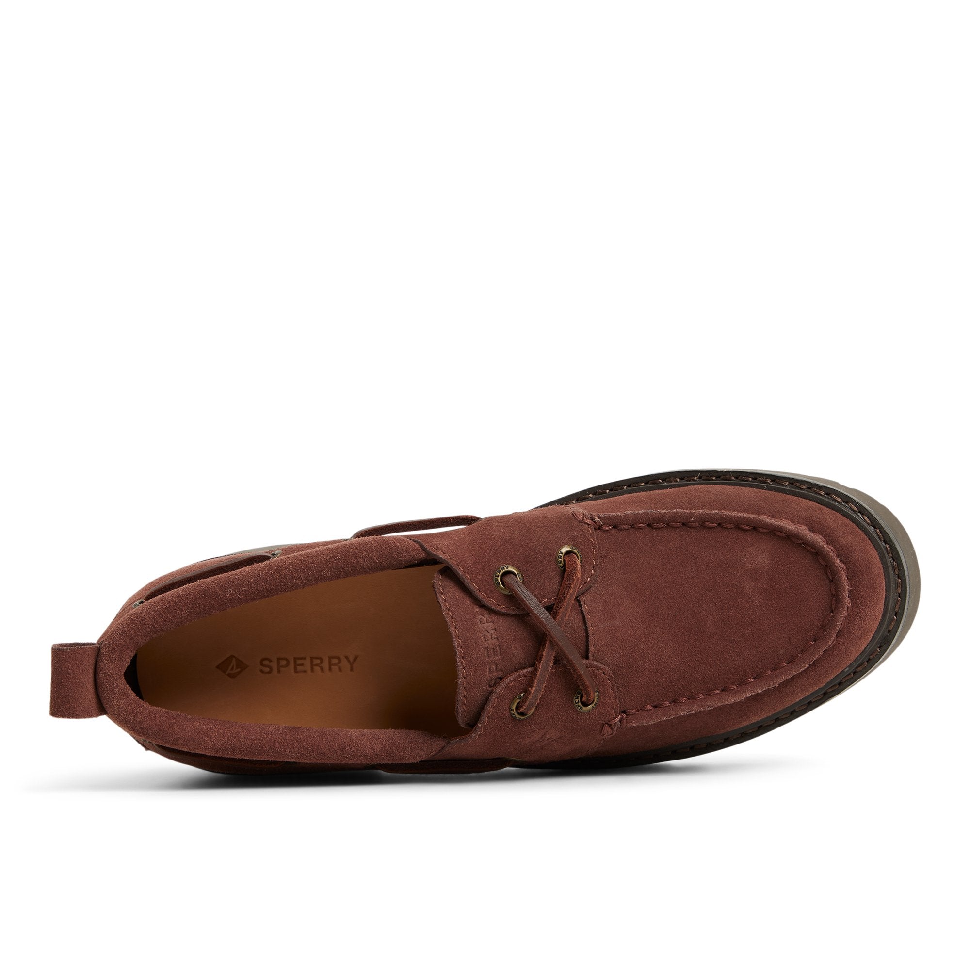 Authentic Original™ Lug 2-Eye Boat Shoe Dark Choco | Sperry Boat Shoes
