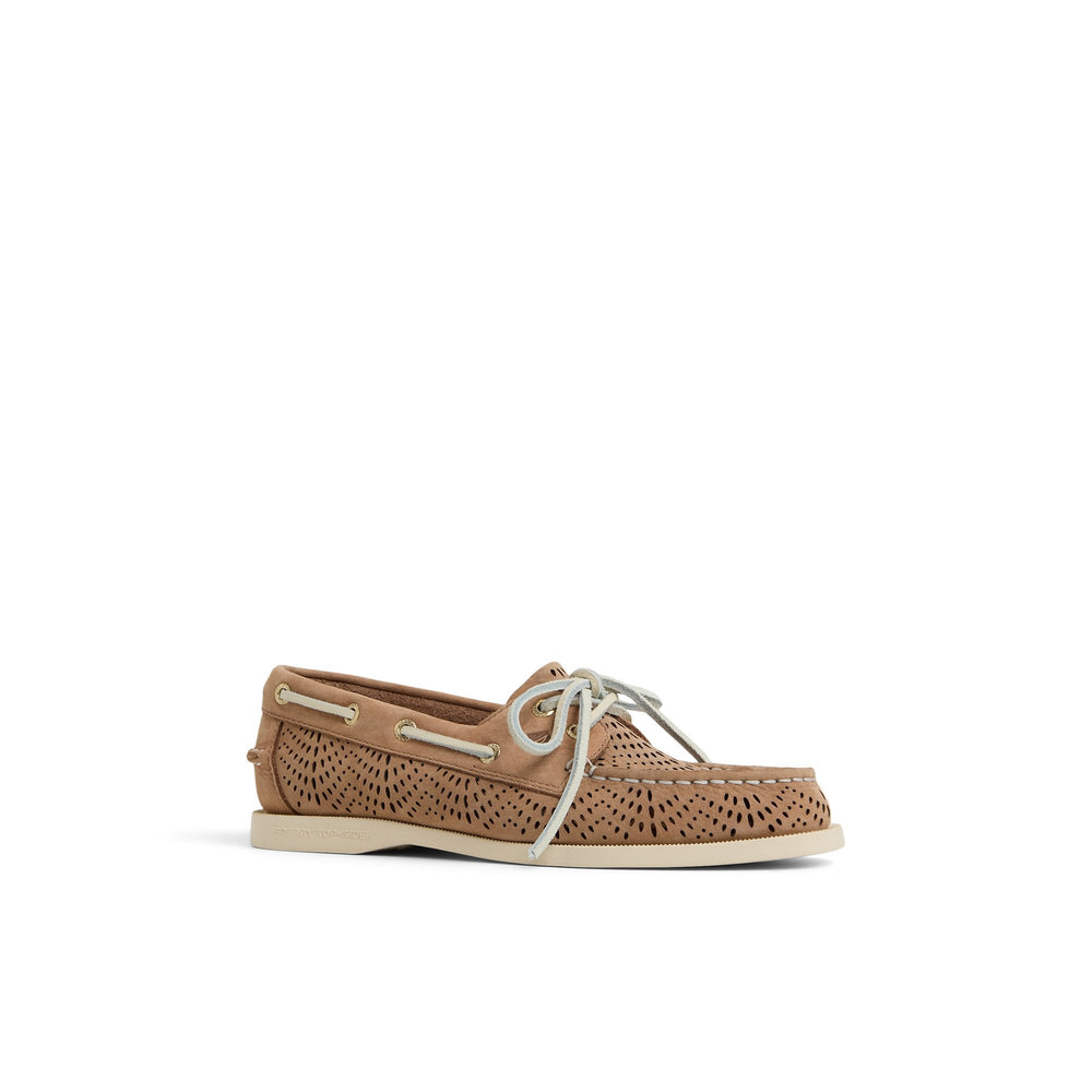Authentic Original™ 2-Eye Lite Boat Shoe perf Medium Beige Women's Women | Sperry Boat Shoes