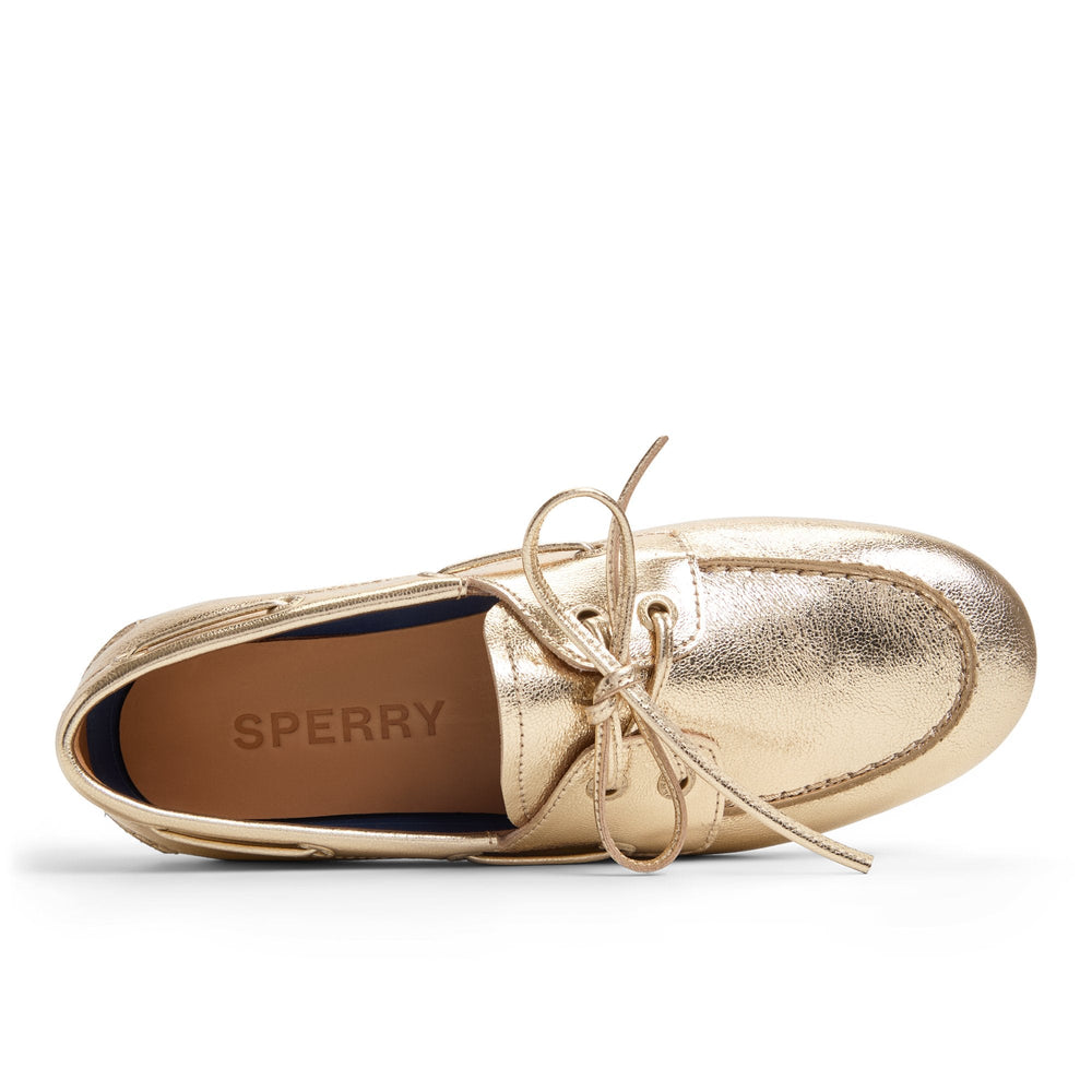 Slim Boat Shoe Gold | Sperry Boat Shoes
