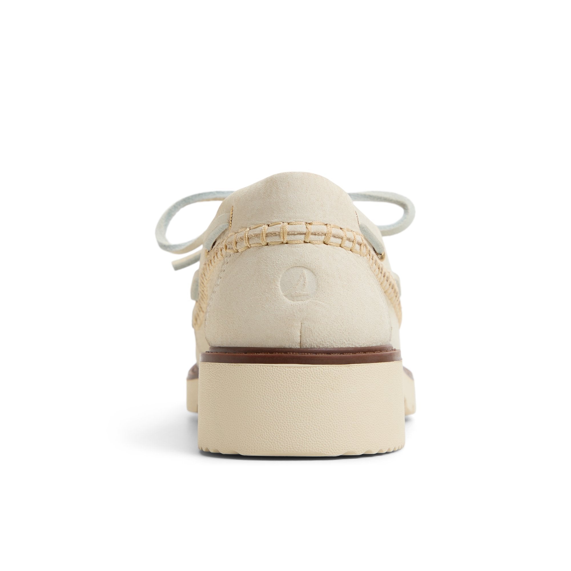 Wells boat Cream Women's Leather | Sperry Boat Shoes