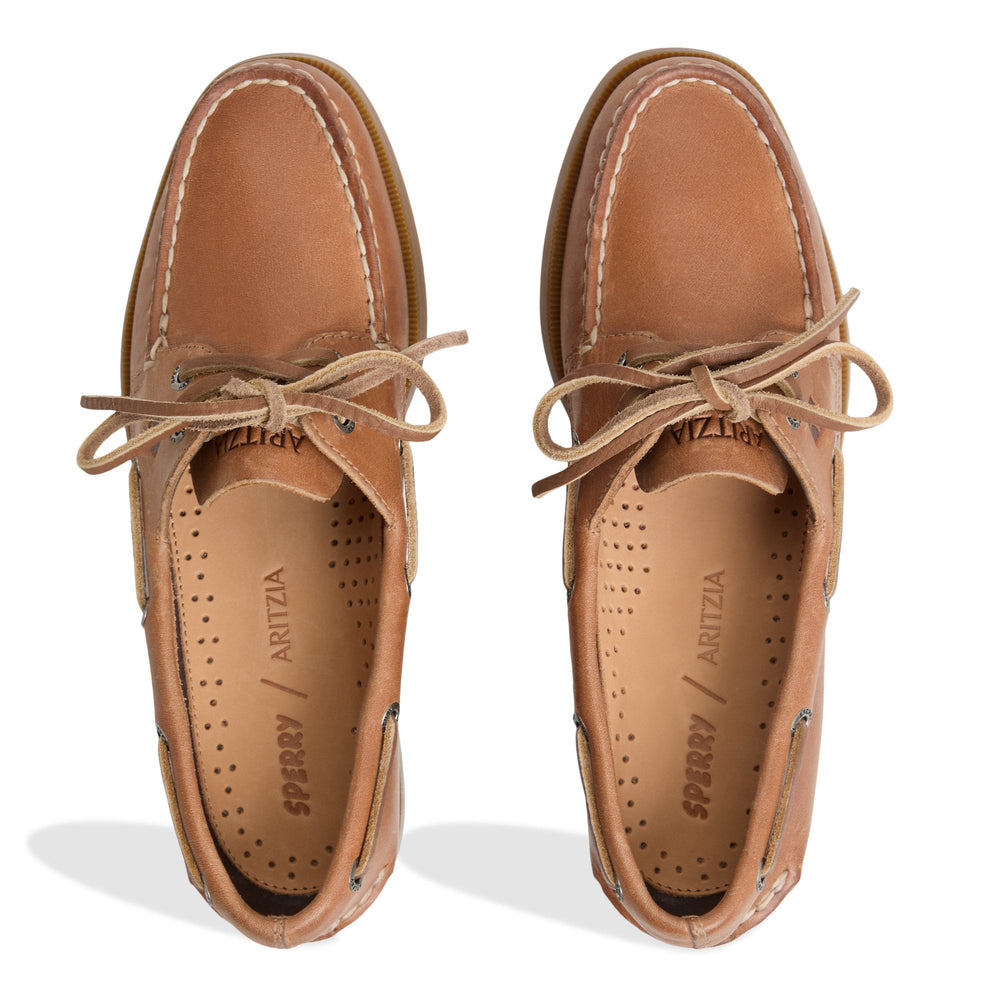 Sperry x Aritzia Authentic Original™ 2-Eye Boat Shoe Tan | Sperry Boat Shoes