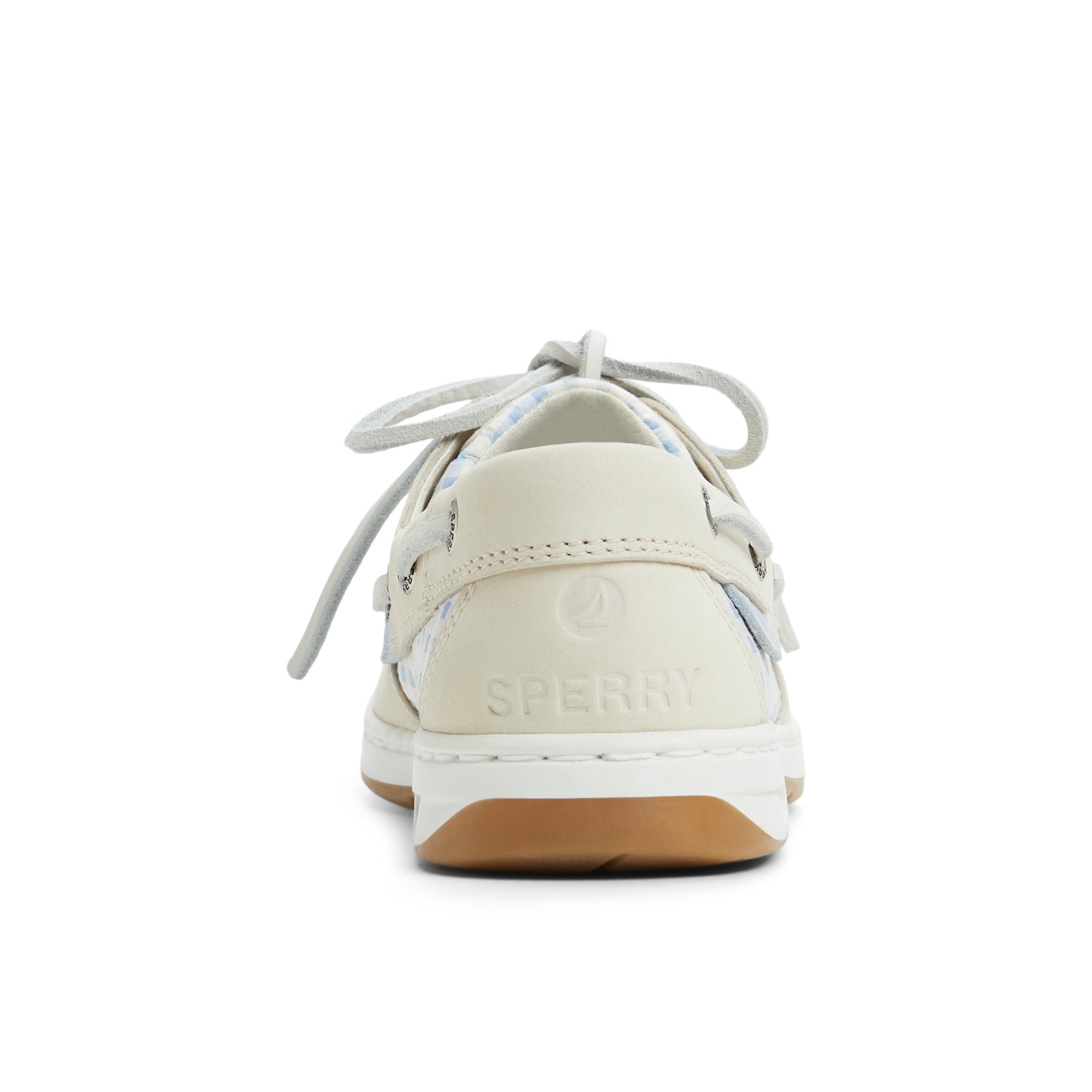 Bluefish2eye Light/Pastel Blue Women's Leather | Sperry Boat Shoes