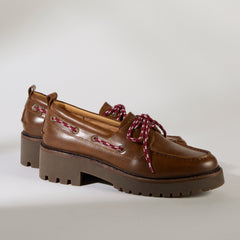 Authentic Original™ Lug 2-Eye Boat Shoe Brown | Sperry Boat Shoes