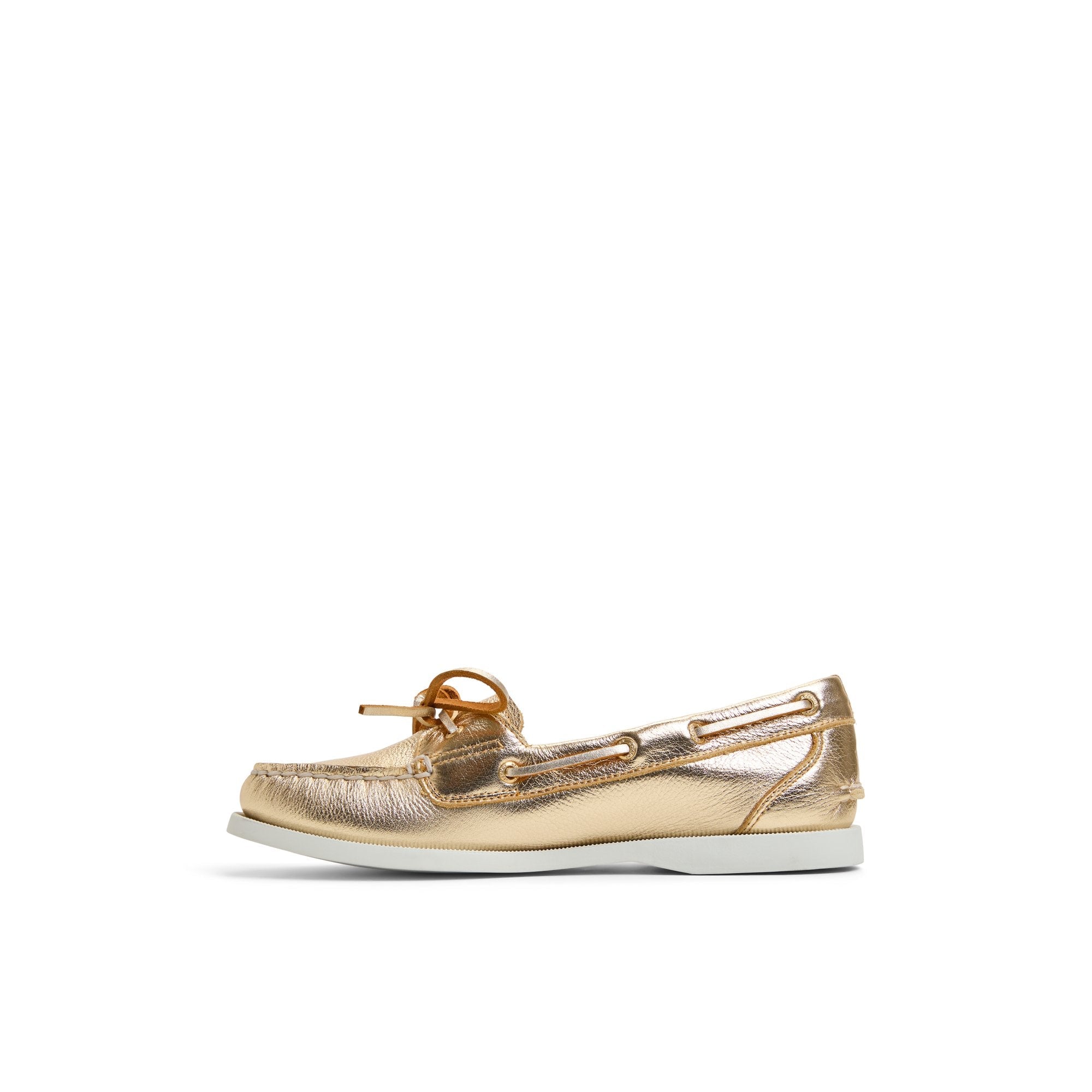 Authentic Original™ 1 Eye Boat Shoe Gold Women's Leather | Sperry Boat Shoes