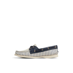 Authentic Original™ 2 Eye Boat Shoe White/Navy Women's Women | Sperry Boat Shoes