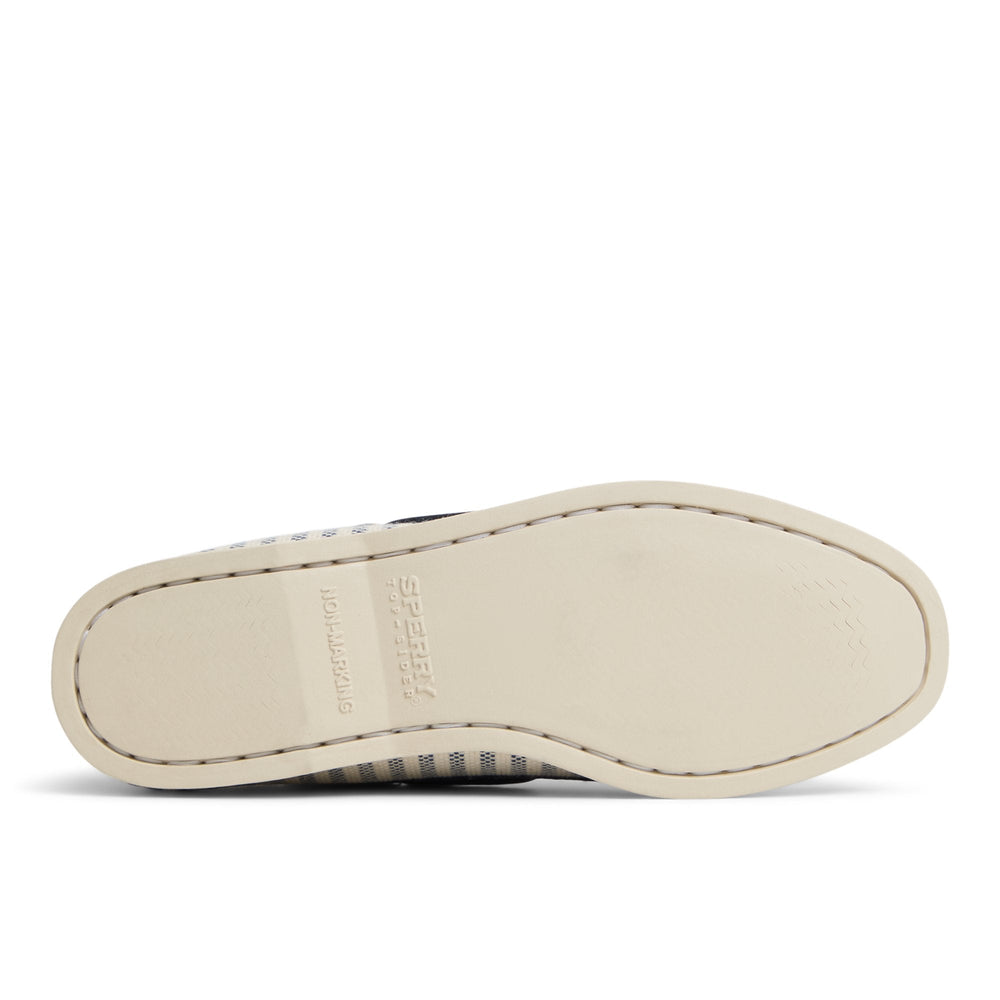 Authentic Original™ 2 Eye Boat Shoe White/Navy Women's Women | Sperry Boat Shoes