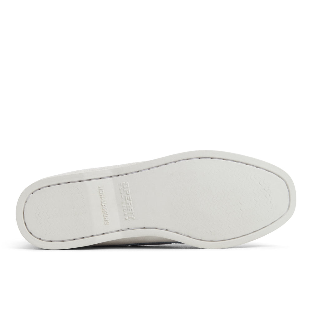 Authentic Original™ 2 Eye Boat Shoe White/Blue Women's Women | Sperry Boat Shoes