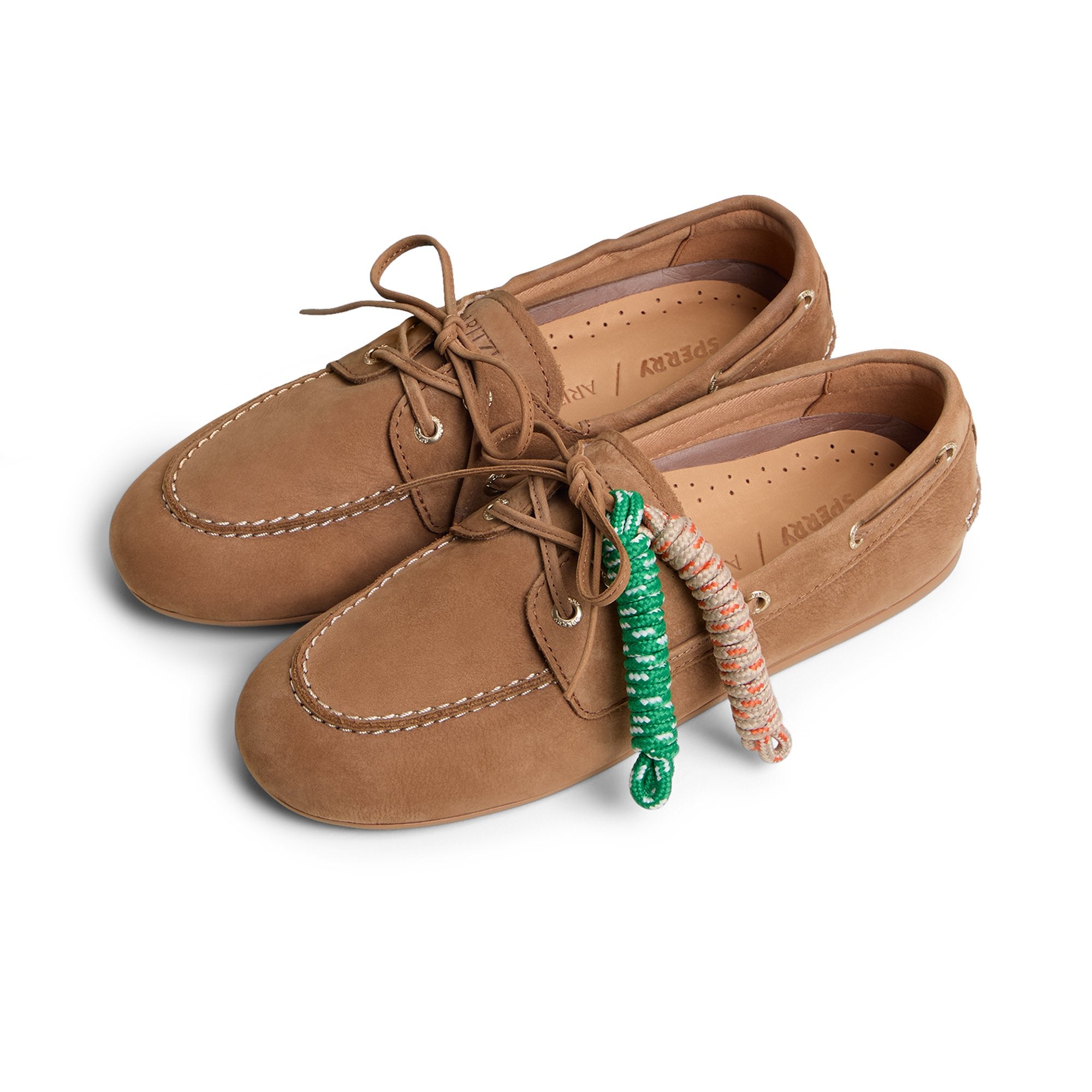Sperry x Aritzia Slim Boat Shoe Tan | Sperry Boat Shoes