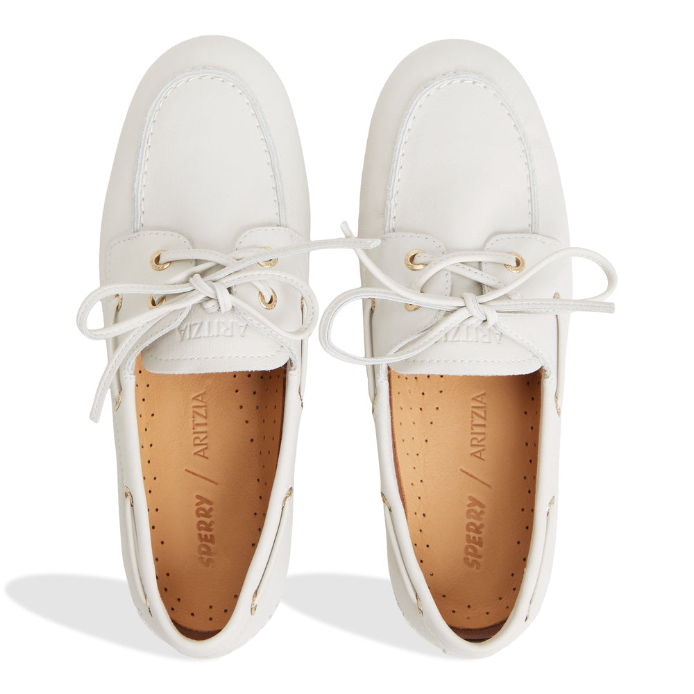 Sperry x Aritzia Slim Boat Shoe Cream | Sperry Boat Shoes