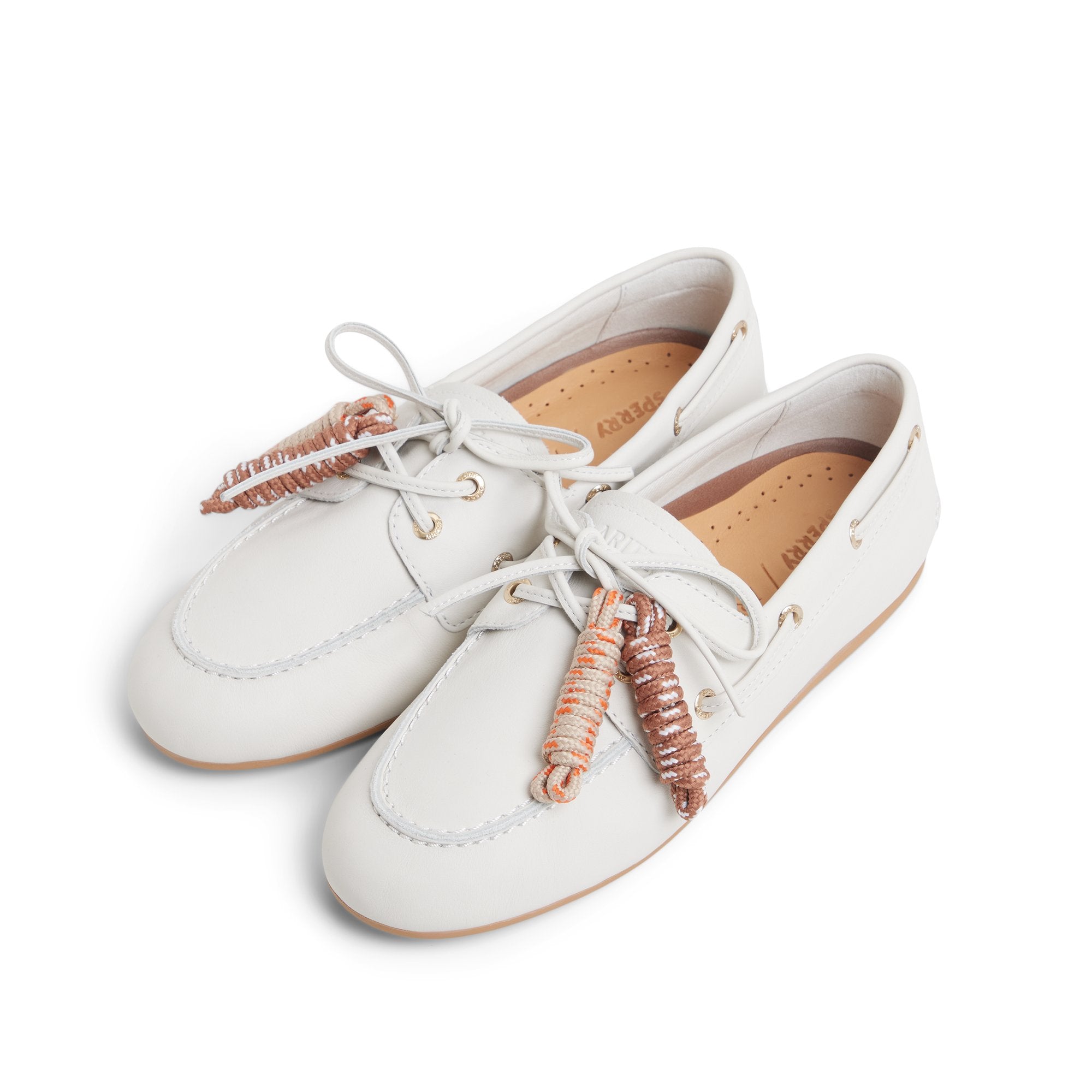 Sperry x Aritzia Slim Boat Shoe Cream | Sperry Boat Shoes