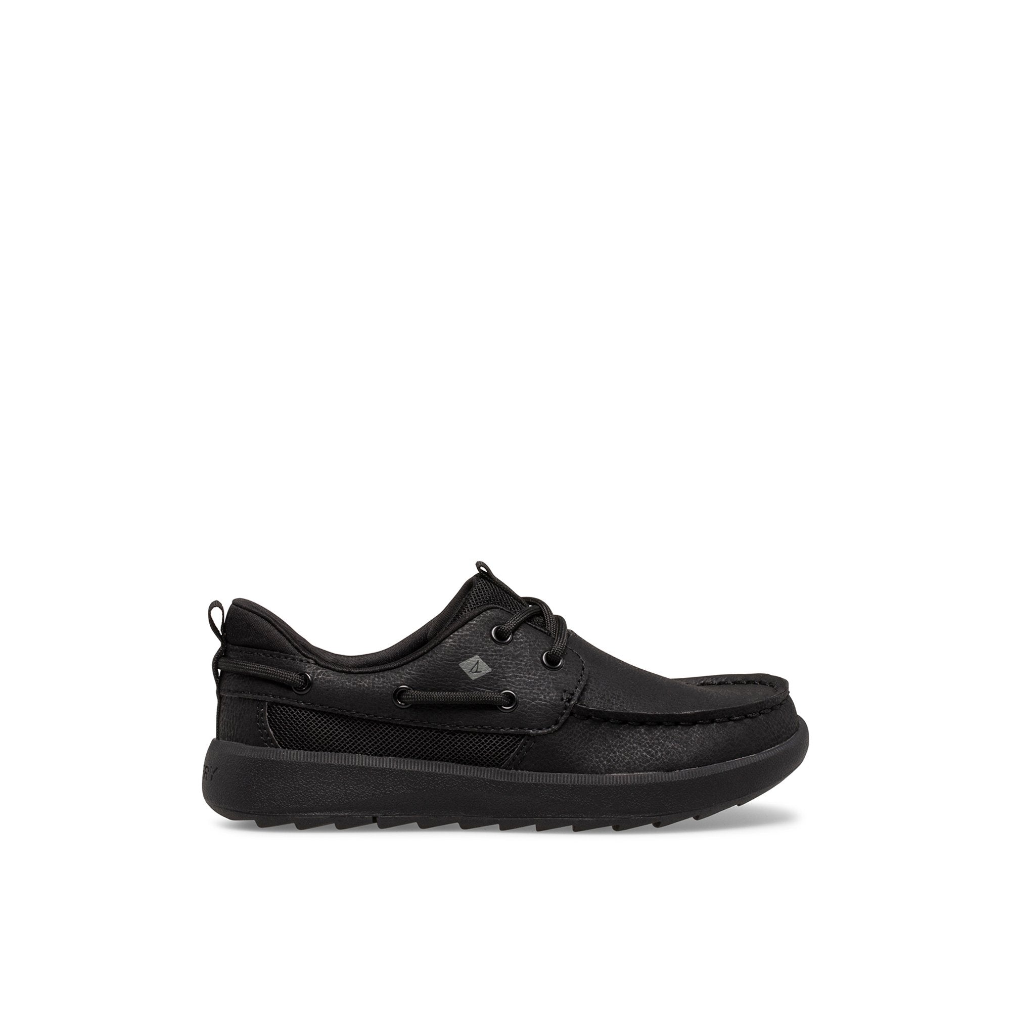 Fairplshksyn Black Kids Sneakers | Sperry Boat Shoes