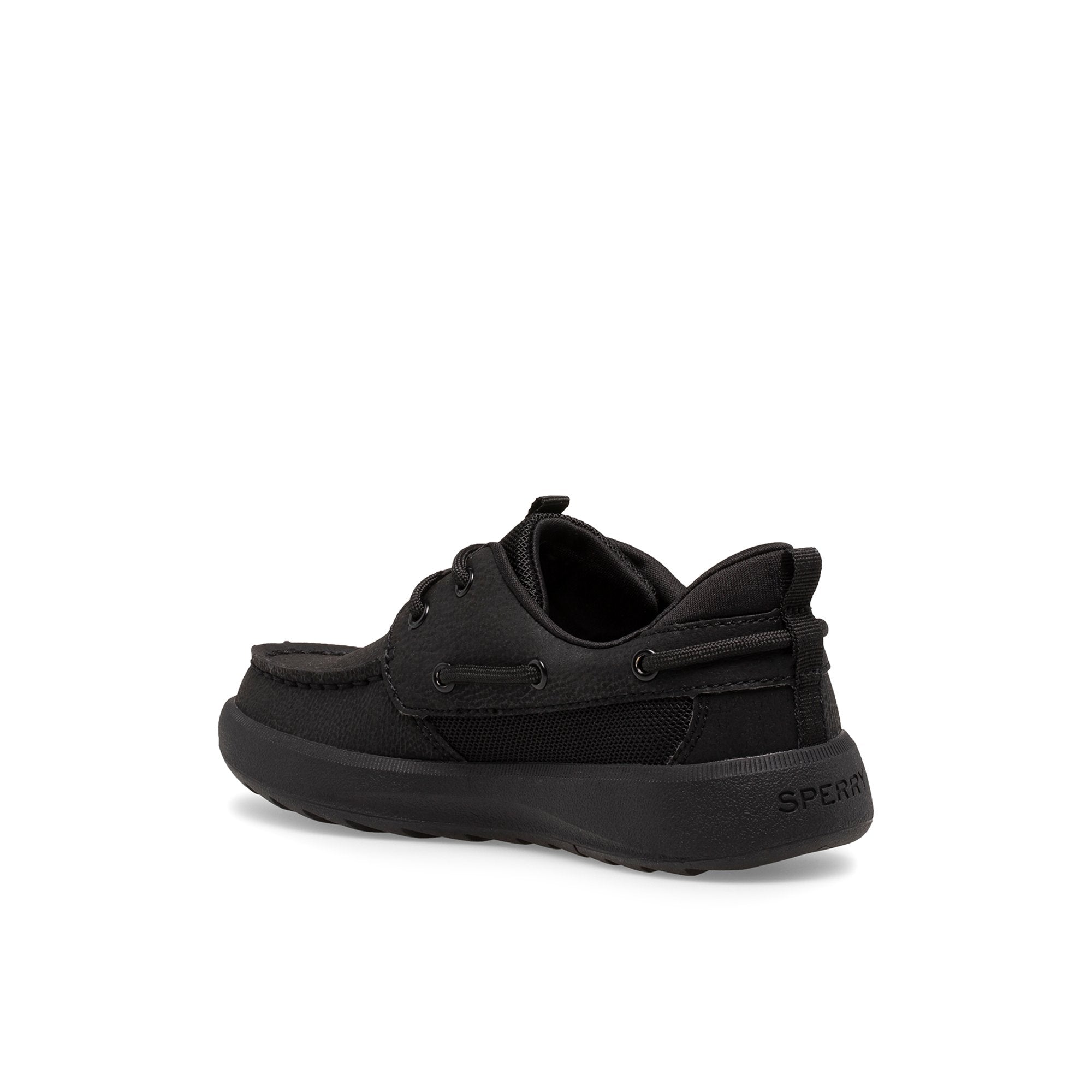 Fairplshksyn Black Kids Sneakers | Sperry Boat Shoes